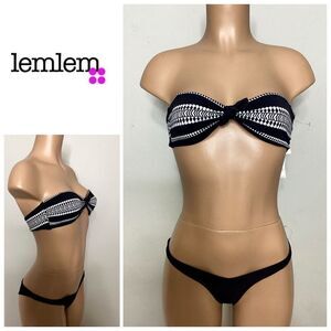 New. Lemlem and Basta bikini. Retails $187. Small.